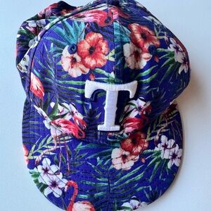 New Era Texas Rangers Floral 9FIFTY Snapback Hat